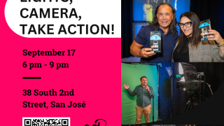 Lights Camera Take action